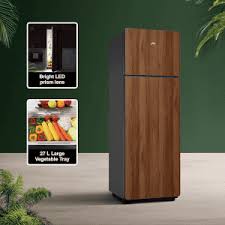 GODREJ RTEONCRYSTAL280B 244L WOODEN DOUBLE DOOR REFRIGETOR