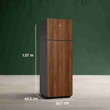 GODREJ RTEONCRYSTAL280B 244L WOODEN DOUBLE DOOR REFRIGETOR